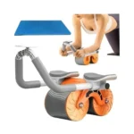 Automatic Rebound Abdominal Wheel 4D Ab Roller with Elbow Support, Smart Display