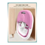 Folding Foot Bath SQ-806 Foldable Heated Foot Spa Massager with Bubble Massage