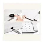 Electric Folding Food Warming Tray – 250W Digital Temperature Control Hot Plate (60–100°C) with Timer
