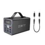 Hoco J138 Distant 60000mAh Power Bank with 22.5W Fast Charging, PD 20W USB-C, DC 12V Output & LED Digital Display - Black