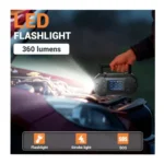Portable Car Jump Starter with Air Compressor – 3000A Peak Battery Booster, Digital Tire Inflator & Power Bank