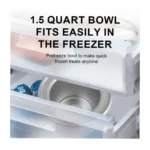 Electric Ice Cream Maker Machine – Homemade Ice Cream, Sorbet & Yogurt Maker