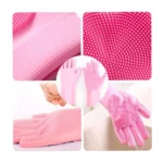 Dishwashing Silicone Cleaning Gloves – Reusable Magic Scrub Gloves