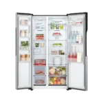 LG 519Litre Side-by-Side Refrigerator – Smart Inverter, Total No Frost, Silver