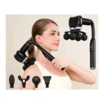 MDHL MD-XY-15 Rechargeable Massage Gun with 10 Massage Heads, Adjustable Speed & Gear Settings