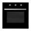 Midea 65M40M1-GL 60cm Built-In Electric Oven – 67L Usable / 80L Gross (Black)