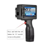 12.7mm Handheld TIJ Inkjet Printer Machine – Portable Date, Batch Number, QR Code & Barcode Printer