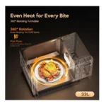 Oraimo OMO-521A 23L InfiWave Lite Solo Microwave Oven – 700W Digital Touch Control