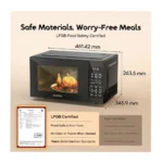 Oraimo OMO-521A 23L InfiWave Lite Solo Microwave Oven – 700W Digital Touch Control
