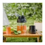 Oraimo OMB-201A 1Litre Portable Blender Bottle Rechargeable Juicer