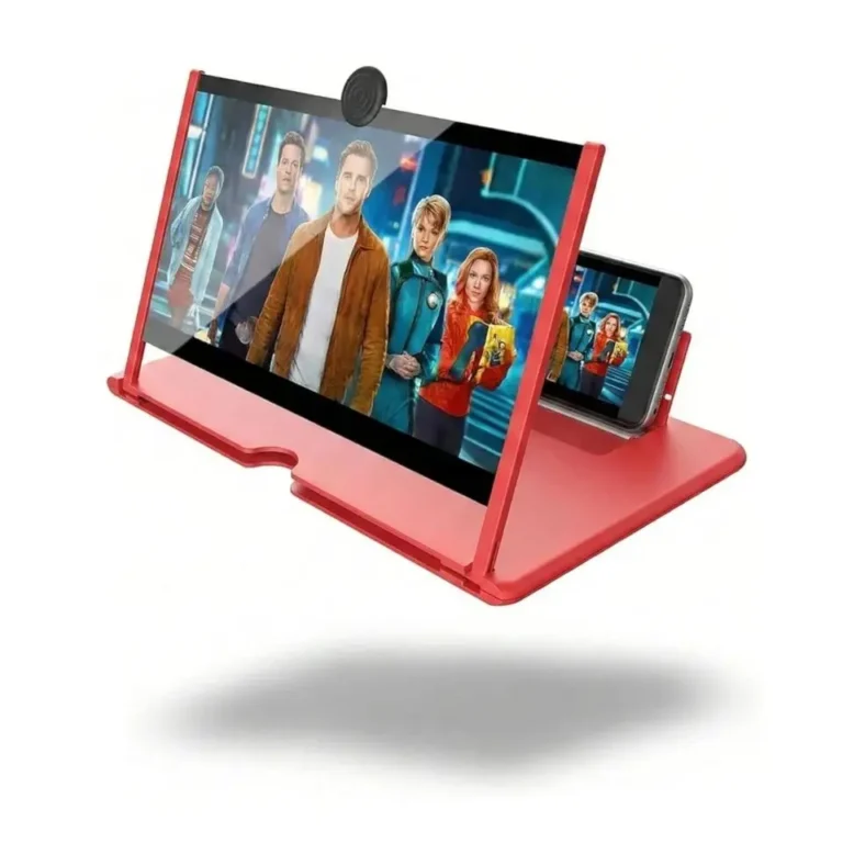 8-Inch Mobile Screen Magnifier – HD Foldable Phone Screen Amplifier Stand