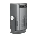 Porodo Gobo Portable Air Projector – Rechargeable Smart Android 13 Mini Projector - Grey