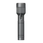 Porodo Lifestyle Lumalite 1200 Rechargeable Flashlight – 1200 Lumens, 500m Range, IPX5 Waterproof – Gray