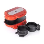 RAF R.2534 Mini Double Burger Maker 1200W – Non-Stick Double-Sided Grill with Auto Thermostat