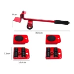 Heavy Furniture Moving Tool Set – 5PCS Furniture Lifter & Shifter Kit