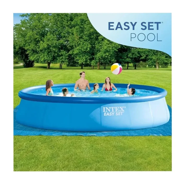 Intex Easy Set 3.05m x 76cm Inflatable Pool 4,485L Capacity with Air Pump