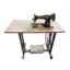 Singer Sewing Machine – Made in India, Imported Head & Heavy-Duty Cast Iron Stand with Wooden Table