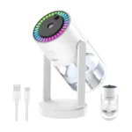 Sky Star Projector Humidifier – 280ml USB Ultrasonic Cool Mist Humidifier with Rotating Spray Head & LED Starry Night Light