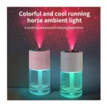 Sky Star Projector Humidifier – 280ml USB Ultrasonic Cool Mist Humidifier with Rotating Spray Head & LED Starry Night Light