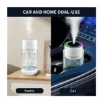 Sky Star Projector Humidifier – 280ml USB Ultrasonic Cool Mist Humidifier with Rotating Spray Head & LED Starry Night Light