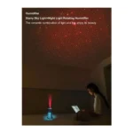 Sky Star Projector Humidifier – 280ml USB Ultrasonic Cool Mist Humidifier with Rotating Spray Head & LED Starry Night Light