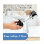 Original Slap Chop Manual Vegetable & Food Chopper Slicer with Stainless Steel Blades