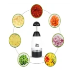 Original Slap Chop Manual Vegetable & Food Chopper Slicer with Stainless Steel Blades
