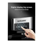 Sonashi SCM-4964 All-in-One Espresso & Cappuccino Coffee Machine – 15 Bar , 1.6L Tank, Touch Control, 850W
