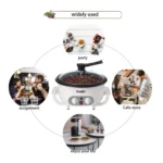 Sonifer SF-3561 750g Electric Coffee Roaster – 800W Adjustable Temperature Roasting Machine