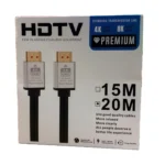 Premium 20M HDMI Cable – 8K/4K Ultra HD High Speed Cable for TV, Projector & Gaming Consoles
