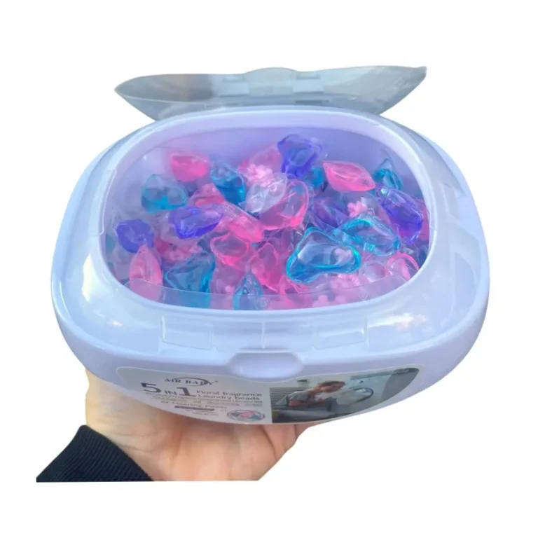 5-in-1 Laundry Detergent Gel Pods – 40 Pack, 8x Cleaning Power Capsules