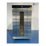 24-Tray Stainless Steel Food Dehydrator, 2000W Commercial Fruit Drying Machine