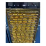 24-Tray Stainless Steel Food Dehydrator, 2000W Commercial Fruit Drying Machine