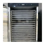 24-Tray Stainless Steel Food Dehydrator, 2000W Commercial Fruit Drying Machine