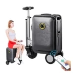 Airwheel SE3S Electric Rideable Suitcase – Smart Carry-On Luggage Scooter 20L, 250W Motor, 8 MPH, TSA Lock, Aluminium Frame, 110kg