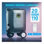 Airwheel SE3S Electric Rideable Suitcase – Smart Carry-On Luggage Scooter 20L, 250W Motor, 8 MPH, TSA Lock, Aluminium Frame, 110kg