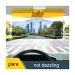 Universal Anti-Glare Day & Night Car Sun Visor – Dual Lens Windshield Glare Blocker