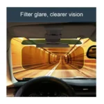 Universal Anti-Glare Day & Night Car Sun Visor – Dual Lens Windshield Glare Blocker