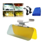 Universal Anti-Glare Day & Night Car Sun Visor – Dual Lens Windshield Glare Blocker