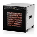 8-Tray Stainless Steel Food Dehydrator 400W