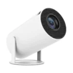 Smart Projector with Android 11, WiFi 6 & Bluetooth 5.0 – 180° Rotatable Portable Home Cinema Projector, Native 720P HD, 4K