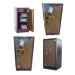 High Security Fireproof Electronic Safe Locker Box 92cm – Digital Keypad Lock with Emergency Keys