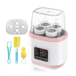 8-in-1 Baby Bottle Warmer & Sterilizer – 4 Bottle Capacity