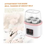 8-in-1 Baby Bottle Warmer & Sterilizer – 4 Bottle Capacity