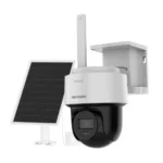 Hikvision DS-2CFSP4/4G SP4 4MP AOV 4G SIM Card Solar PT Security Camera with 8W Solar Panel (2.8mm Lens)