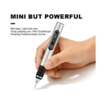 30-in-1 Rechargeable Electric Engraving Pen Cordless Mini Rotary Tool Kit with LCD Display