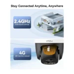 Imou AOV Dual 10MP Solar Outdoor Security Camera (5MP + 5MP)