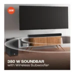 JBL Cinema SB190 2.1-Channel 380w Dolby Atmos Bluetooth Sound Bar with Wireless Subwoofer
