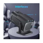MA500 Smart Portable Projector – Android 12, Native 1080P HD, 2GB RAM + 16GB ROM, Wi-Fi 6, Bluetooth 5.2, 4K