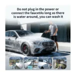 MDHL MD-X9 Foldable Cordless Car Washing Machine 120W High-Pressure Portable Washer | 4000mAh